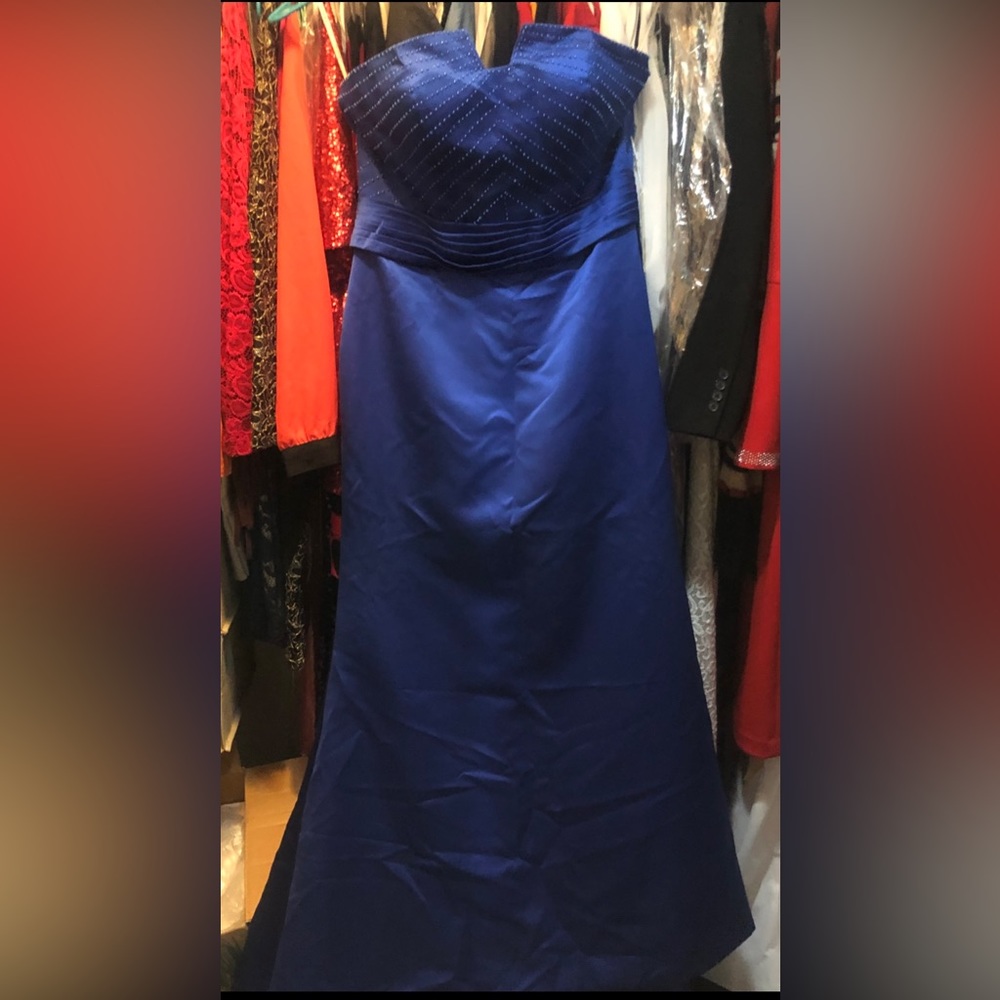 Royal Blue Ball Gown